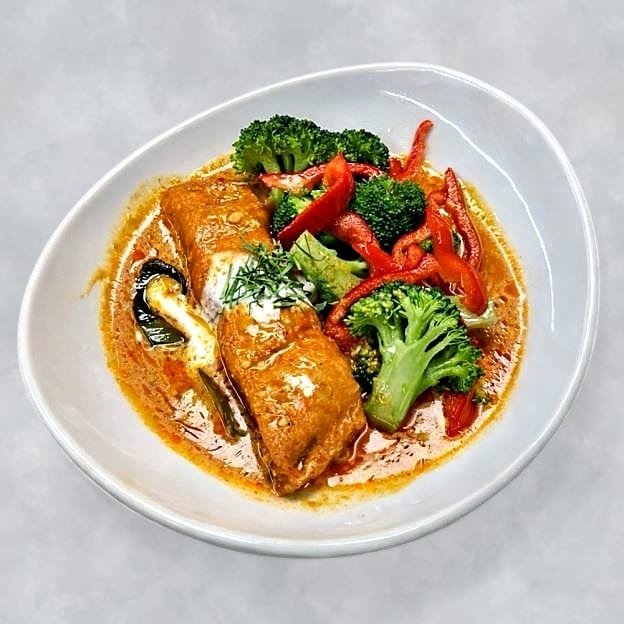 Chu Chee Salmon.