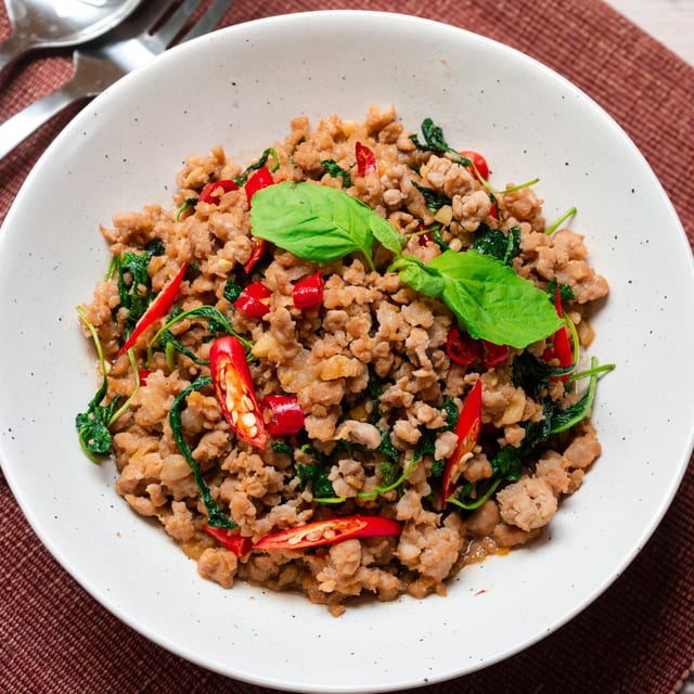 Stir-Fried Basil.