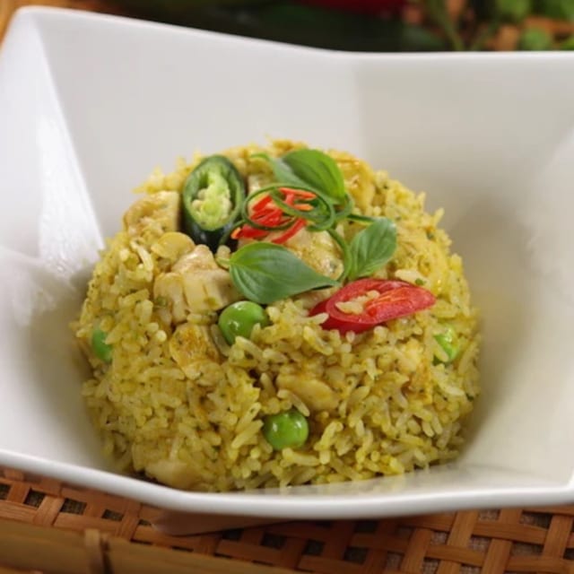 Green Curry Fried Rice.