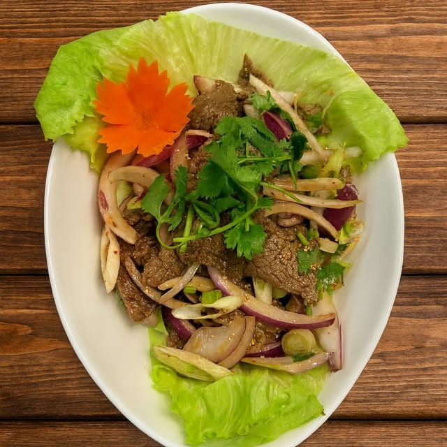 Nam Tok Salad.